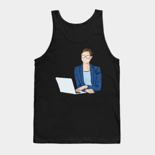 A businesswoman Tank Top